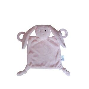 Bella Tunno Bunny Rabbit Hare Baby Security Blanket Teether Lovey Plush Rattle